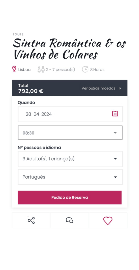 Mobile Website Portugal by Wine